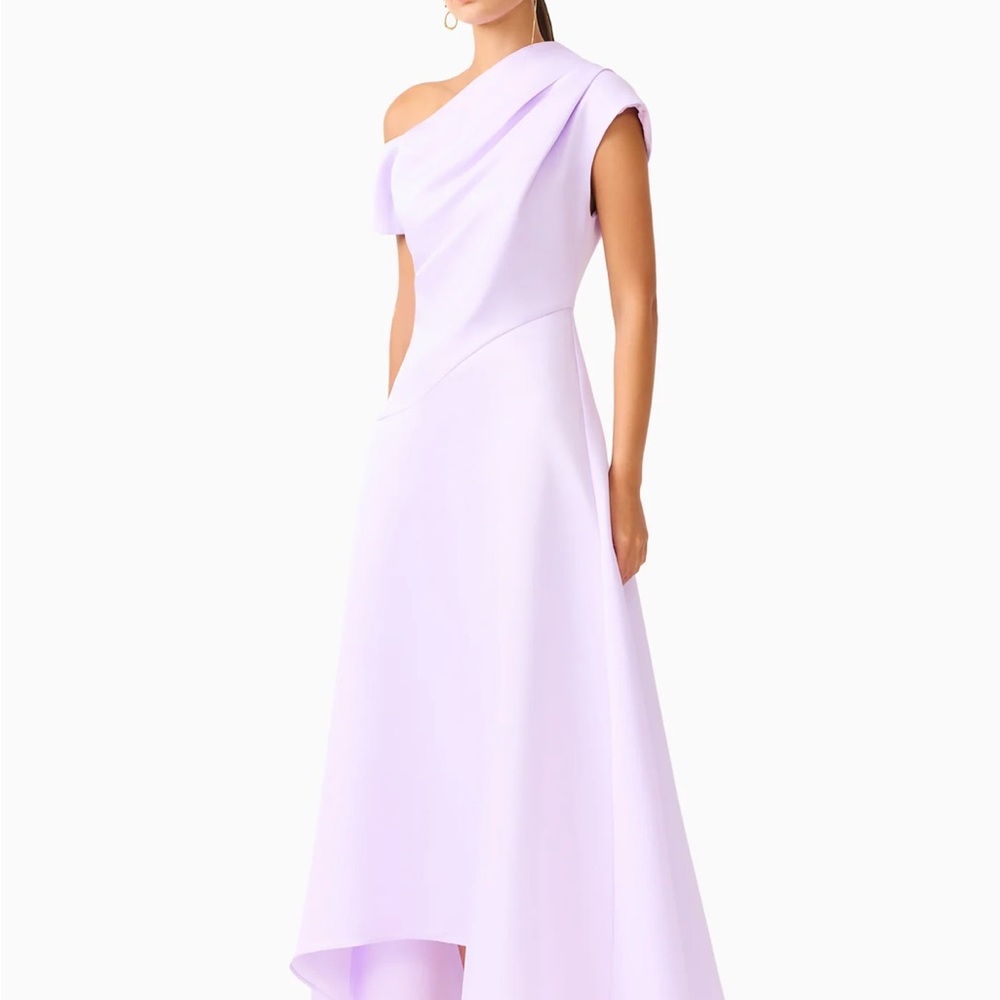 Elliatt Lilac One-Shoulder Dress